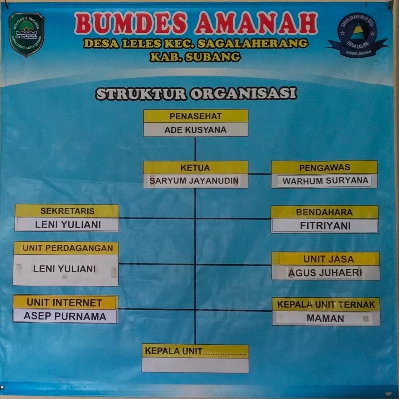Struktur Organisasi Desa